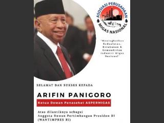 Dilantiknya Arifin Panigoro sebagai Anggota Dewan Pertimbangan Presiden RI